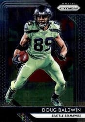 2018 Panini Prizm Base Set Doug Baldwin #21 card