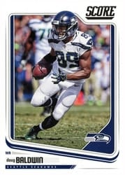 2018 Score Base Set Doug Baldwin #295 card