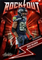 2023 Panini Absolute Rock Out Doug Baldwin #10 card