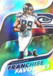 2023 Panini Prestige Franchise Favorites Doug Baldwin #15 card