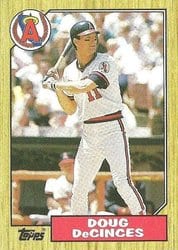 1987 Topps Base Set Doug DeCinces #22 card