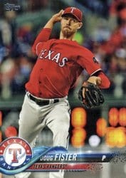2018 Topps Base Set Doug Fister #617 card