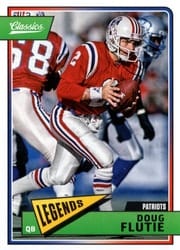 2018 Panini Classics Base Set Doug Flutie #164 card