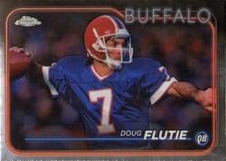 2024 Topps Chrome Base Set Doug Flutie #10 card