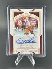 2025 Panini National Treasures Collegiate Reflections Signatures Doug Flutie #15 card