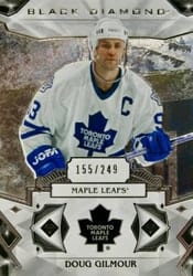 2019-20 Upper Deck Black Diamond Base Set Doug Gilmour #BDB-DG card