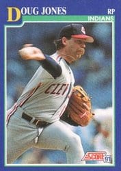 1991 Score Base Set Doug Jones #45 card