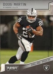 2018 Panini Playoff Base Set Doug Martin #155 card