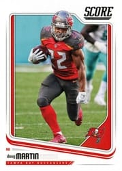 2018 Score Base Set Doug Martin #302 card