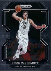 2021-22 Panini Prizm Base Set Doug McDermott #40 card