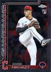 2025 Topps Chrome Update Base Set Doug Nikhazy #USC119 card