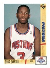 1991-92 Upper Deck Base Set Doug Overton #20 card