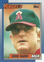 1990 Topps Base Set Doug Rader #51 card