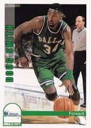 1992-93 Hoops Base Set Doug Smith #51 card