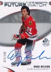 2020-21 SP Signature Edition Legends Base Set Doug Wilson #356 card