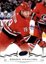 2018-19 Upper Deck Base Set Dougie Hamilton #286 card