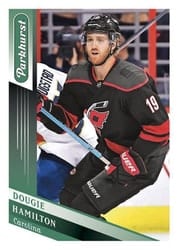2019-20 Parkhurst Base Set Dougie Hamilton #206 card