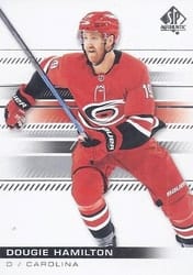 2019-20 SP Authentic Base Set Dougie Hamilton #3 card