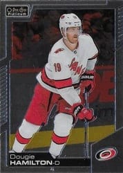 2020-21 O-Pee-Chee Platinum Base Set Dougie Hamilton #37 card