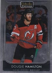 2021-22 O-Pee-Chee Platinum Base Set Dougie Hamilton #177 card