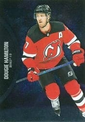 2021-22 SkyBox Metal Universe Base Set Dougie Hamilton #7 card