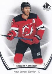 2021-22 SP Authentic Base Set Dougie Hamilton #32 card
