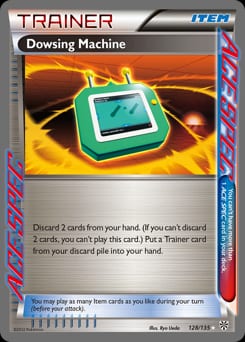 2013 Plasma Storm Dowsing Machine #128 card