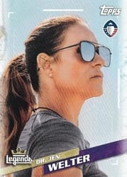 2019 Topps AAF Base Set Dr. Jen Welter #38 card
