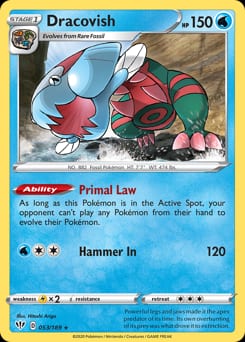 2020 Darkness Ablaze Dracovish #53 card