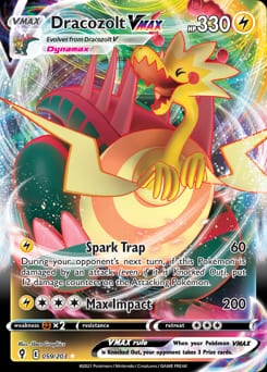 Evolving Skies Dracozolt VMAX #59 card