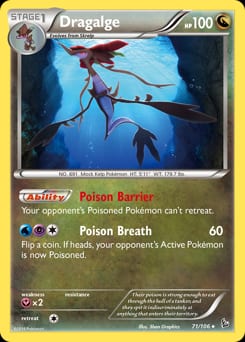 Flashfire Dragalge #71 card