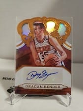 2018 Panini Crown Royale Crown Autographs Dragan Bender #CA-DBD card