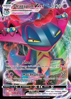 Rebel Clash Dragapult VMAX #93 card