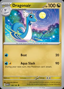 151 Dragonair #148 card