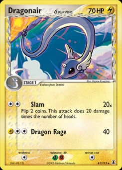 Delta Species Dragonair δ #41 card