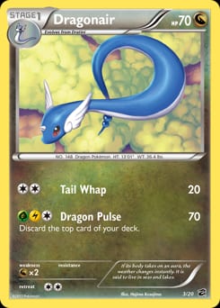 2012 Dragon Vault Dragonair #3 card