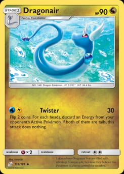 2019 Team Up Dragonair #118 card