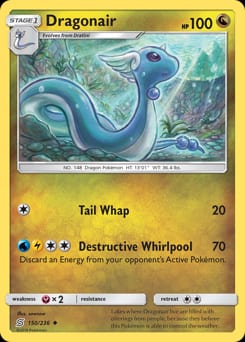 2019 Unified Minds Dragonair #150 card