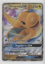 Dragon Majesty Dragonite-GX #37 card