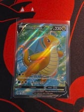 Pokémon GO Dragonite V #76 card