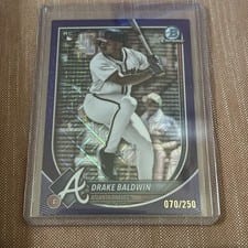 2025 Bowman Chrome Drake Baldwin #75 card