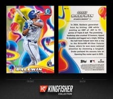 2025 Bowman Chrome Melt Mashers Drake Baldwin #MM-19 card