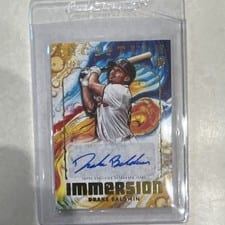 2025 Topps Inception Inception Immersion Autographs Drake Baldwin #IIA-DB card