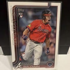 2025 Topps Update Oversized 2025 Base Card Drake Baldwin #US87 card