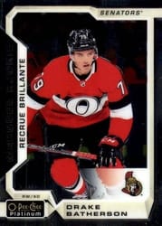 2018-19 O-Pee-Chee Platinum Base Set Drake Batherson #152 card