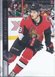 2020-21 Upper Deck Base Set Drake Batherson #378 card