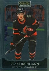 2021-22 O-Pee-Chee Platinum Base Set Drake Batherson #84 card