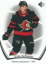 2021-22 SP Base Set Drake Batherson #9 card