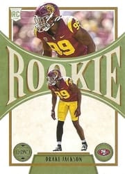 2022 Panini Legacy Base Set Drake Jackson #190 card