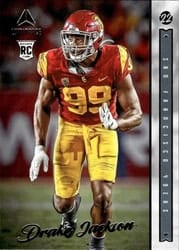 2022 Panini Luminance Base Set Drake Jackson #167 card